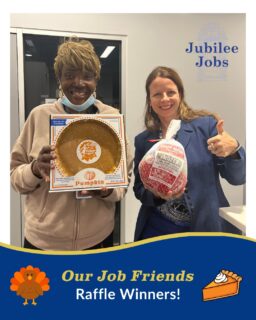 Thanks for joining our November Job Friends! We enjoyed food while chatting about #careergrowth and upcoming job opportunities. 

A huge thank you to @i3corps for donating a @shadybrookfarm turkey and handmade pumpkin pie from @villagepiemaker to our raffle! Our friends will be eating well this Thanksgiving 🍗🥧