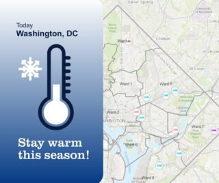 As temperatures drop, stay warm this season! ❄
Visit cold.dc.gov or call 202-399-7093 to find a hypothermia shelter near you 🏠