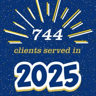 We are proud to share 744 clients attained job readiness in #2025 🎉
Thank you to all our clients, donors, and supporters -- we cannot do it without you 💙
We want to increase our reach in the coming #newyear2026 -- find out how to connect, donate, or volunteer using the link in our bio 🔗
