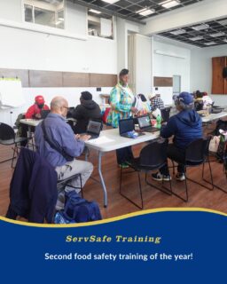 Our 2nd ServSafe Training of the year was a success! 🎉

@servsafe is a nationally accredited food safety 🍗🍎 certification required by most employers to advance in food service careers.

Don't worry if you missed this one - we host multiple trainings throughout the year. Reach out to learn more 👆